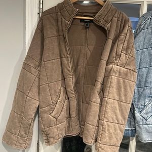 Forever 21 Oversized Quilted Jacket
